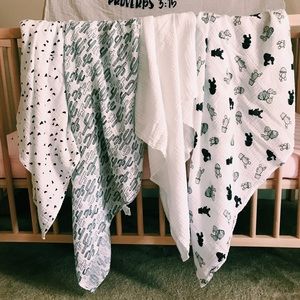 Muslin swaddle blankets